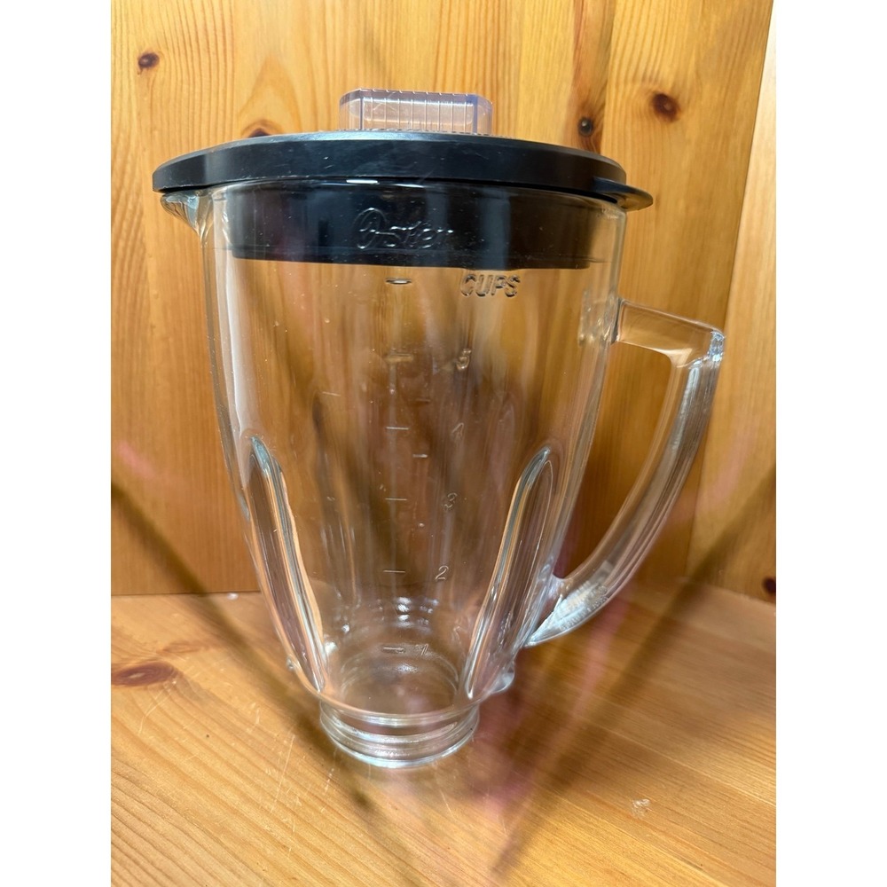 Oster 6 Cup Glass Blender  Pitcher With Lid Replacement Part No Blade Assembly